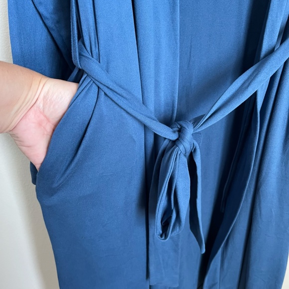 Blue Women's Robe - Picture 5 of 12